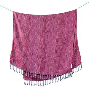 Salt Rag Beach Towel - "Red Hippie Rag" [Sand Free Turkish Beach Towel]